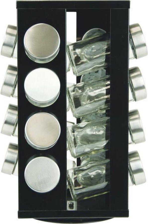 Salt and Pepper Salt & Pepper Kruidenrek Soho Zwart 17-Delig