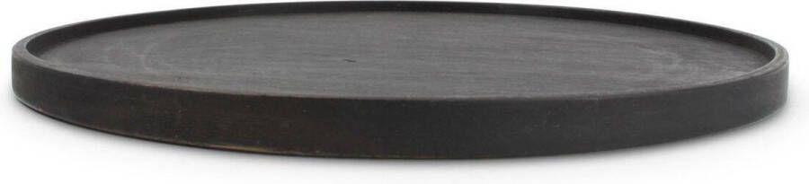 Salt&pepper Serveerplank 30cm hout zwart Rural