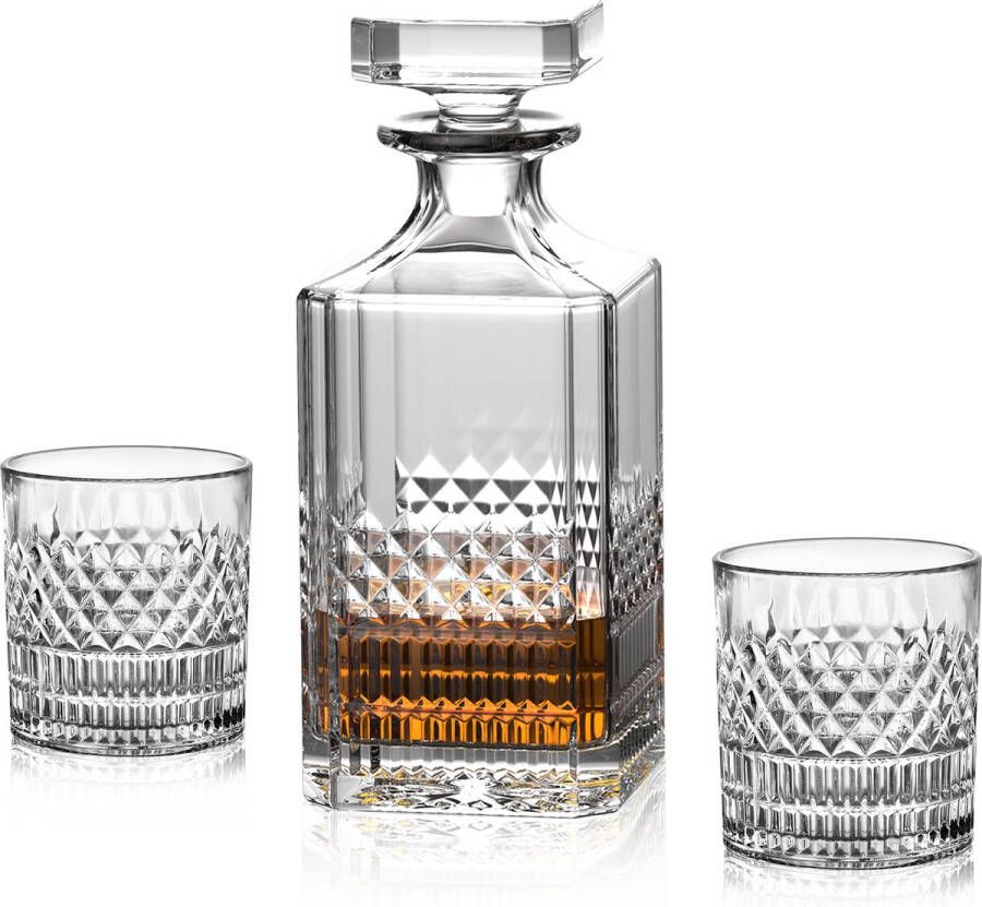 Salt&pepper Whiskyset Vintage 3-delig Bond