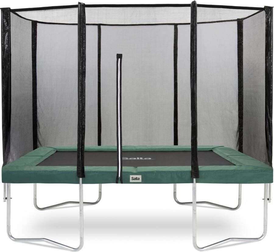 Salta Trampoline Combo 214 x 153 cm met Veiligheidsnet Groen