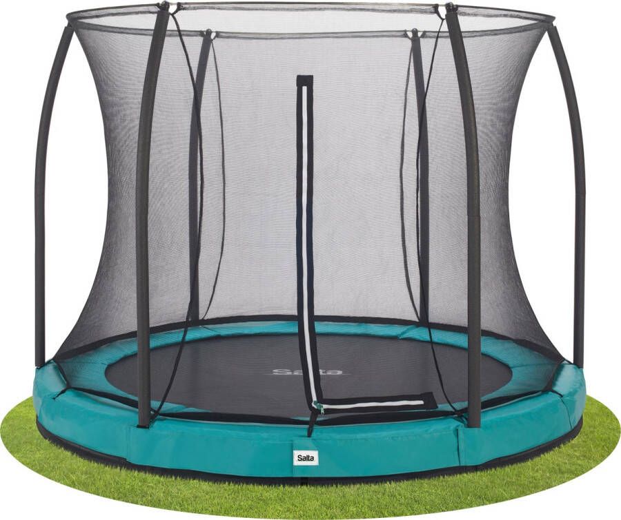 Salta Comfort Edition Ground inground trampoline met veiligheidsnet ø 183 cm Groen