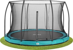 Salta Comfort Edition Ground inground trampoline met veiligheidsnet ø 366 cm Groen