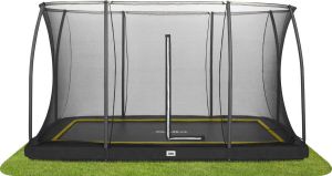 Salta Comfort Edition Ground inground trampoline met veiligheidsnet 366 x 244 cm Zwart