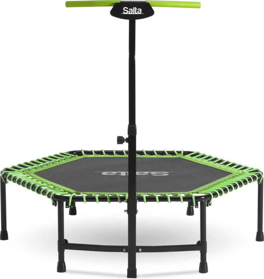 Salta Fitness trampoline met handvat ø 128 cm Groen