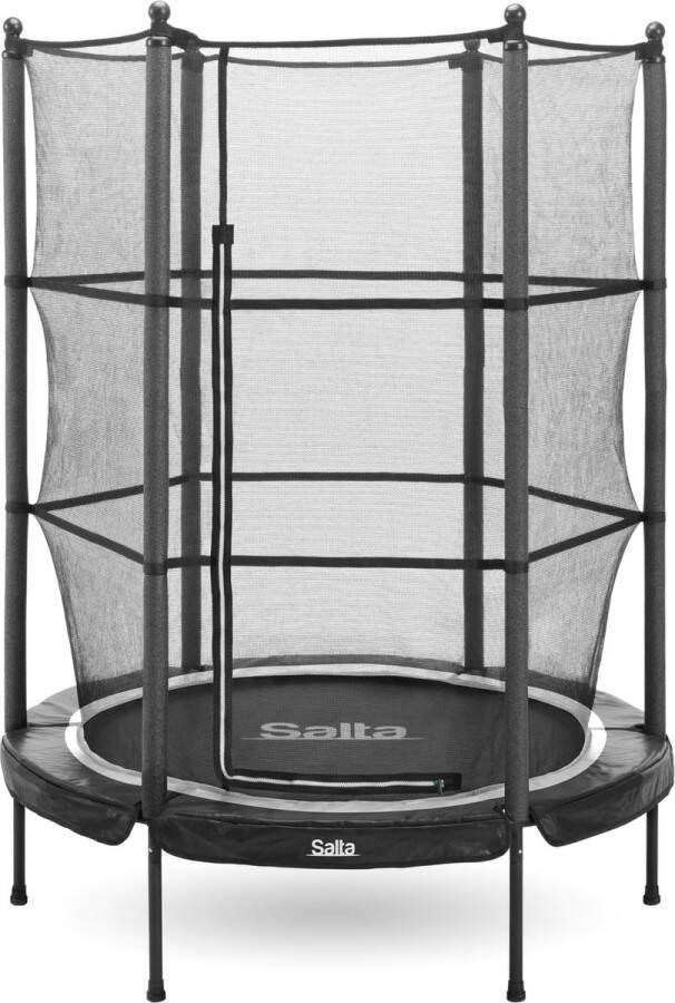 Salta Junior Trampoline met veiligheidsnet ø 140 cm Zwart