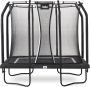 Salta Premium Black Edition Trampoline met veiligheidsnet 214 x 153 cm Zwart - Thumbnail 1