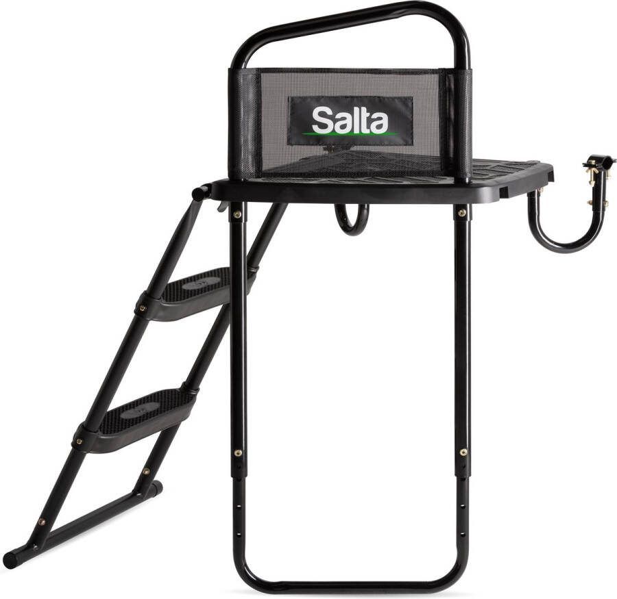 Salta Trampoline Platform + Ladder M Verstelbaar platform met trampoline ladder Universeel Voor trampolinehoogte 62 77 cm