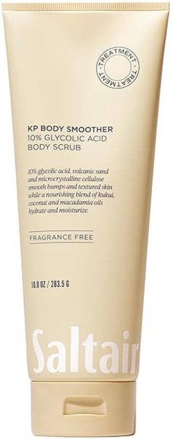 Saltair KP Body Scrub 10% Glycolic Acid Exfoliating Skin Scrub