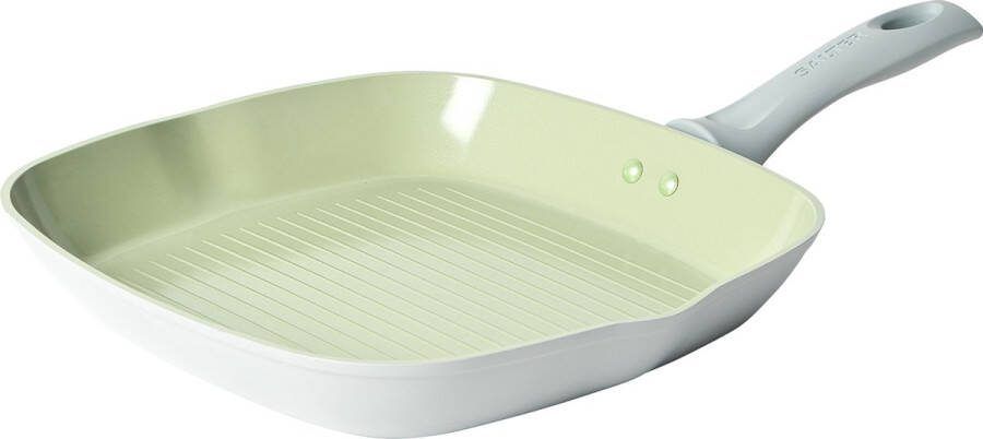 Salter Earth griddle Pan Non-Stick 28 cm Induction Safe gesmeed aluminium