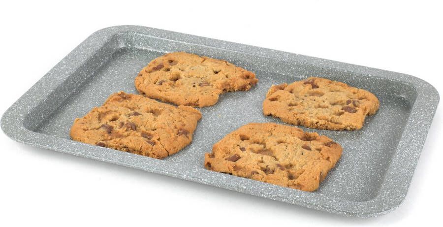 Salter Marblestone 38 cm Bakplaat – Rechthoekige Ovenplaat – Antiaanbaklaag