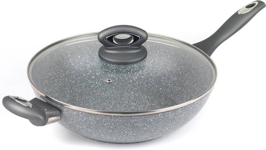 Salter Marblestone Wokpan – 28 cm – Inductie
