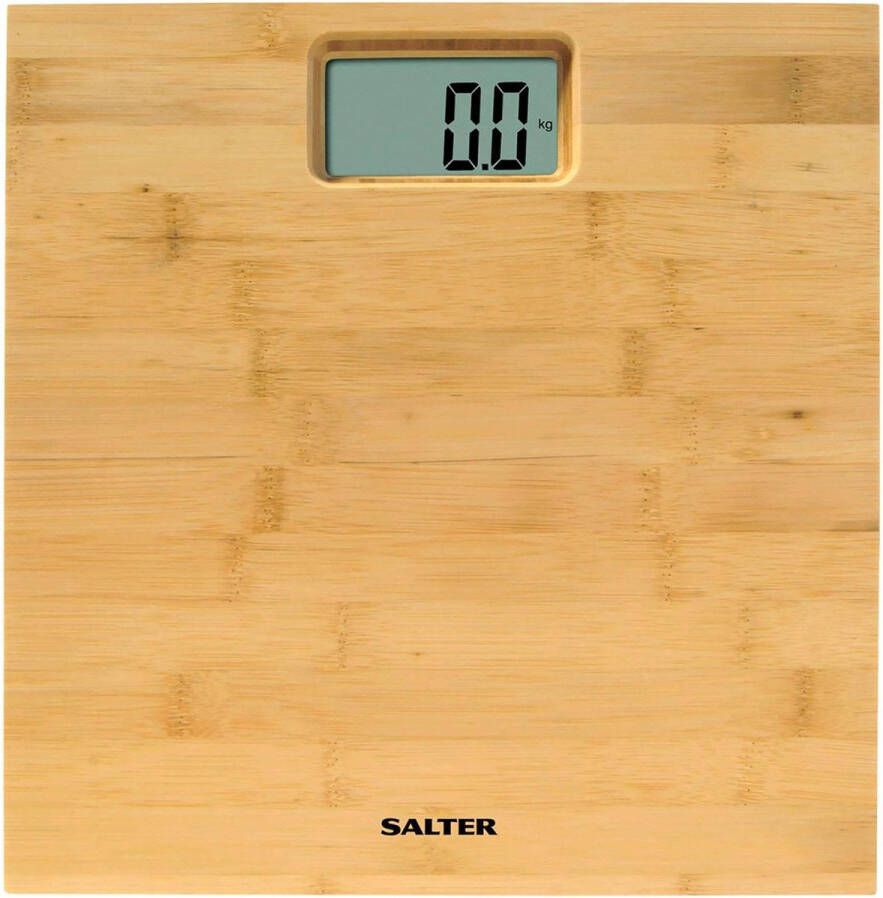 Salter SA 9216 WD3R Elektronische personenweegschaal Natuurlijke bamboo