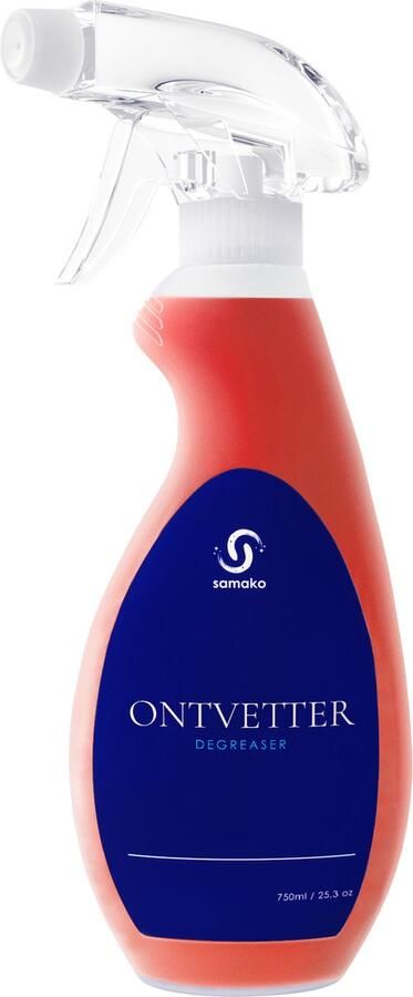 Samako Ontvetter Premium Degreaser 750ml Ontvetter spray Fornuis Keuken