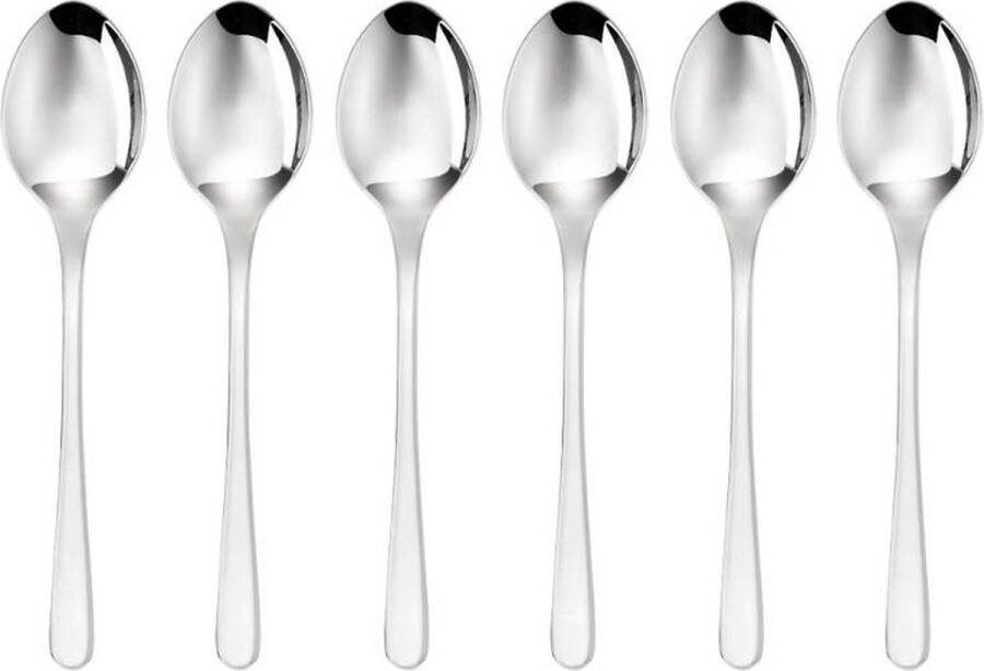 Sambonet Taste Edelstahl 18 10 Set van 6 koffielepels