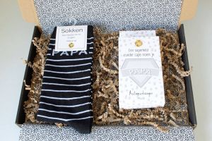 Sammies Giftboxes Brievenbus cadeau Papa is een Super held cadeau vaderdag cadeau papa