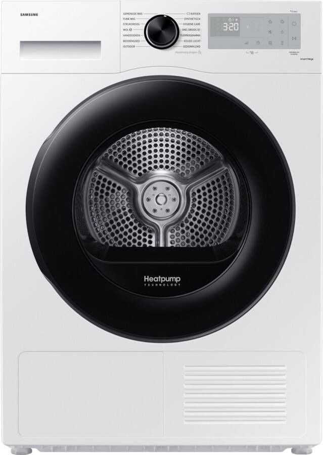Samsung DV80CGC2B0AHEN 5000 serie Warmtepompdroger 8kg Energielabel A+++
