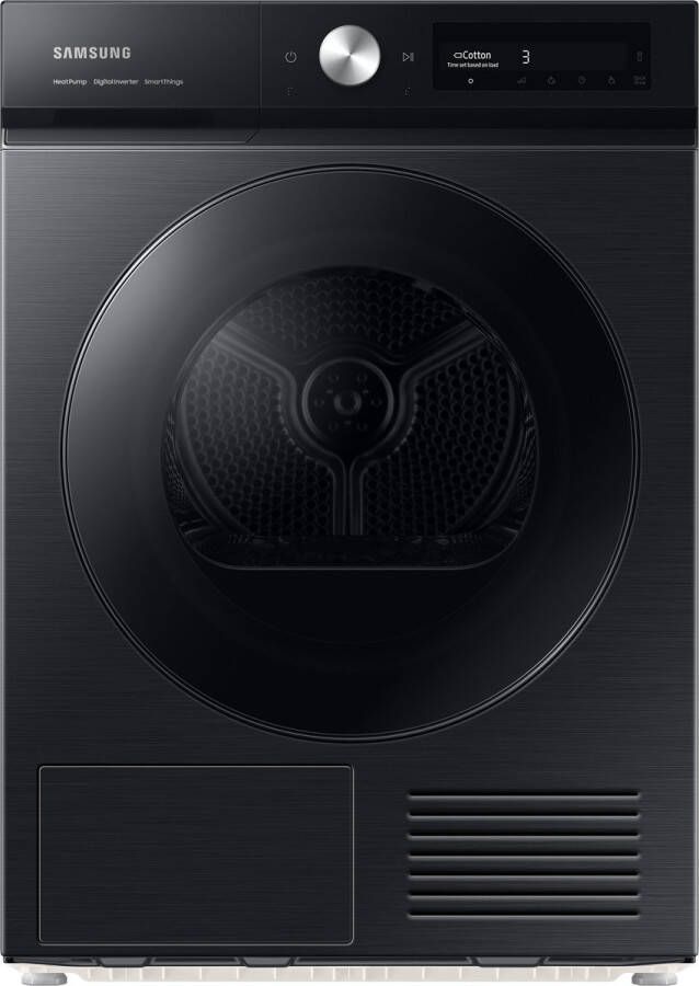 Samsung DV90BB7445GB wasdroger Vrijstaand Voorbelading 9 kg A+++ Zwart