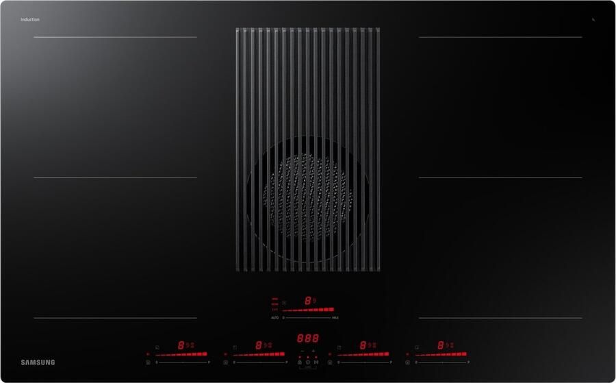 Samsung NZ84T9747VK UR kookplaat Zwart Ingebouwd 83 cm Inductiekookplaat zones 4 zone(s)