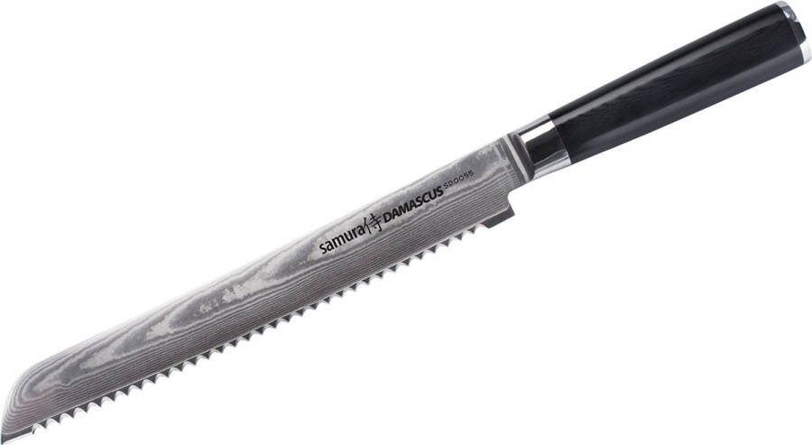 Samura Damascus Broodmes 24 5 Damaststaal G-10