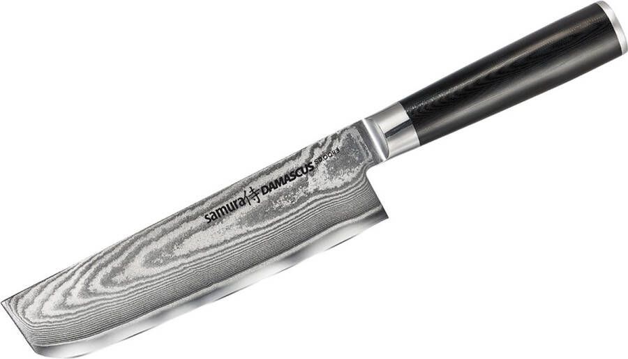 Samura Damascus Nakiri hakmes 167 mm Damaststaal G-10