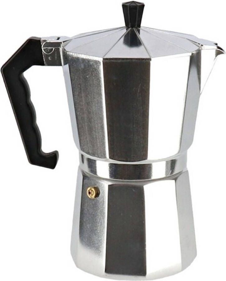 San Ignacio Percolator espresso apparaat zilver voor 9 kopjes Percolators