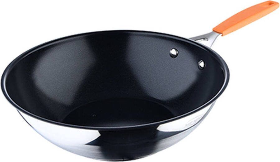 San Ignacio Wokpan COMPACT SG Ø 28 cm Zwart Aluminium