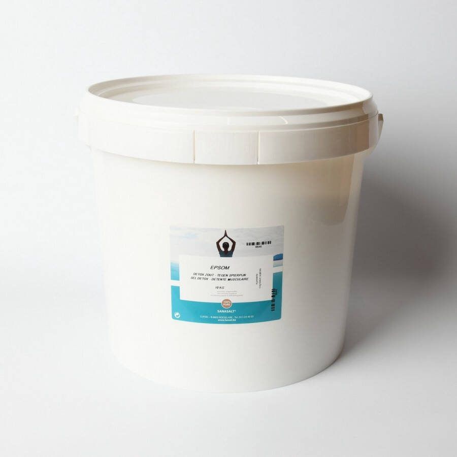 Sanasalt Epsom Zout 10KG Wellness Badzout