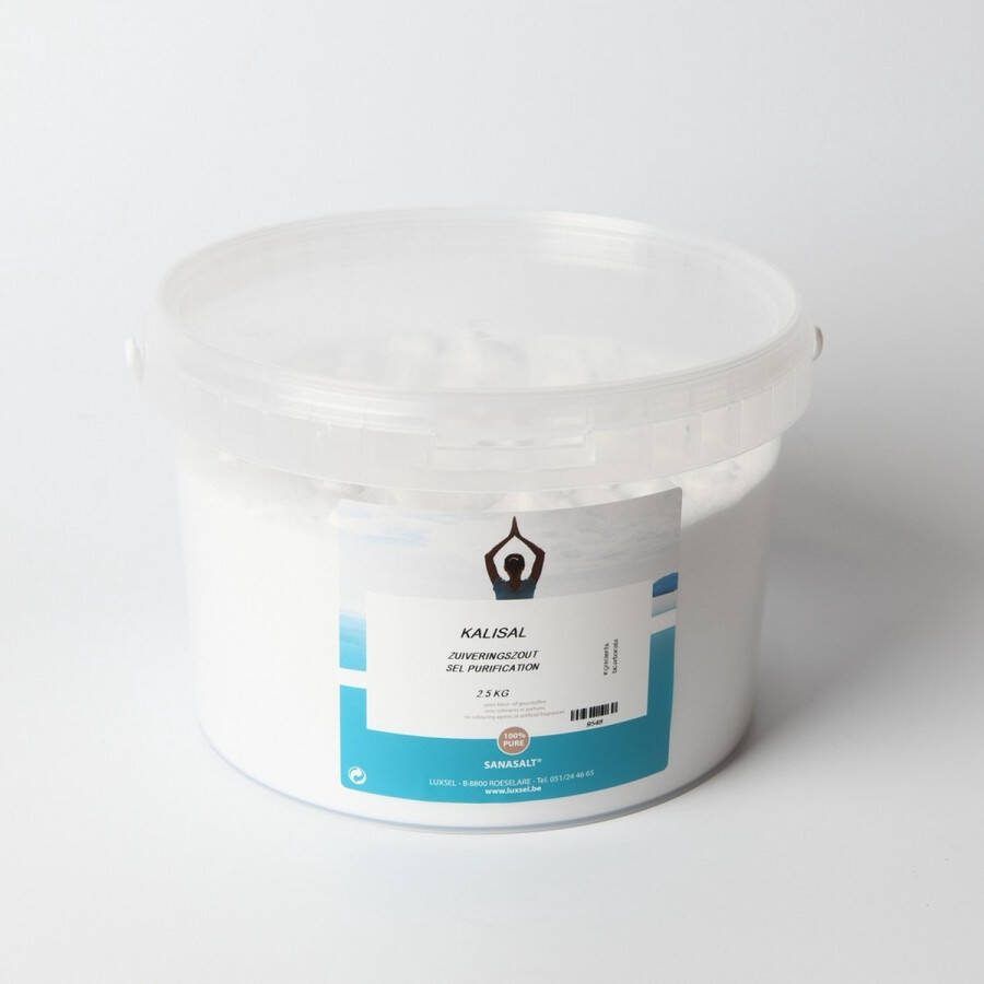 Sanasalt Kalisal 2.5KG Zuiveringszout Badzout Wellness