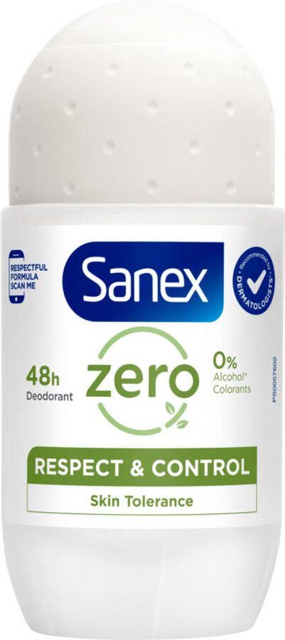 Sanex 3x Deodorant Roller Zero% Normal Skin 50 ml