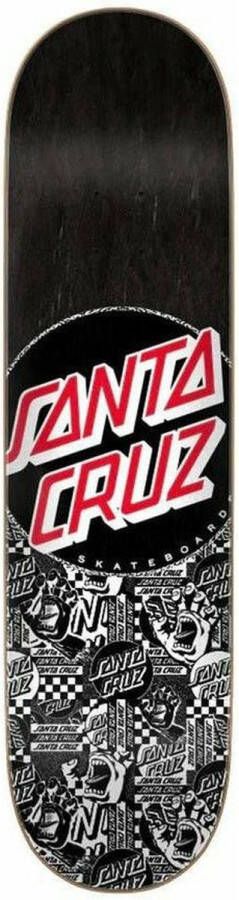 Santa Cruz Flier Collage Dot 8.125'' skateboard deck
