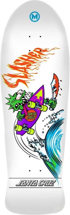 Santa Cruz Meek OG Slasher Reissue 10.1 oldschool skateboard deck