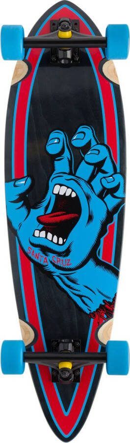 Santa Cruz Screaming Hand Pintail 33 longboard cruiser