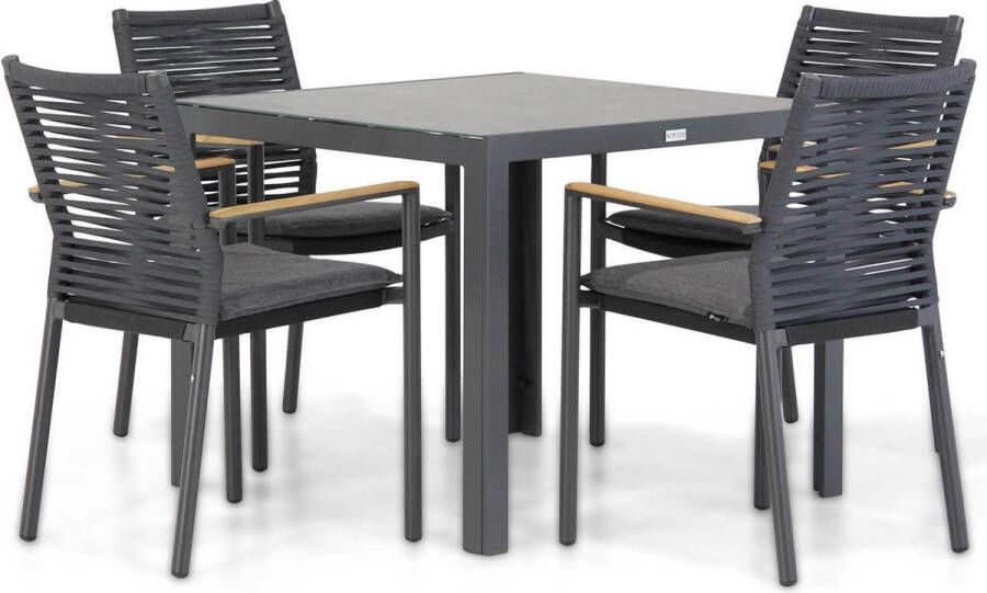 Santika Furniture Santika Giovane Varano 90 cm dining tuinset 5-delig