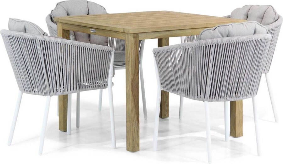 Santika Furniture Santika Novita Weston 90 cm dining tuinset 5-delig