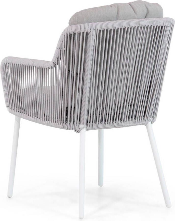 Santika Furniture Santika Tendenza Bradford 240 cm ovaal dining tuinset 7-delig