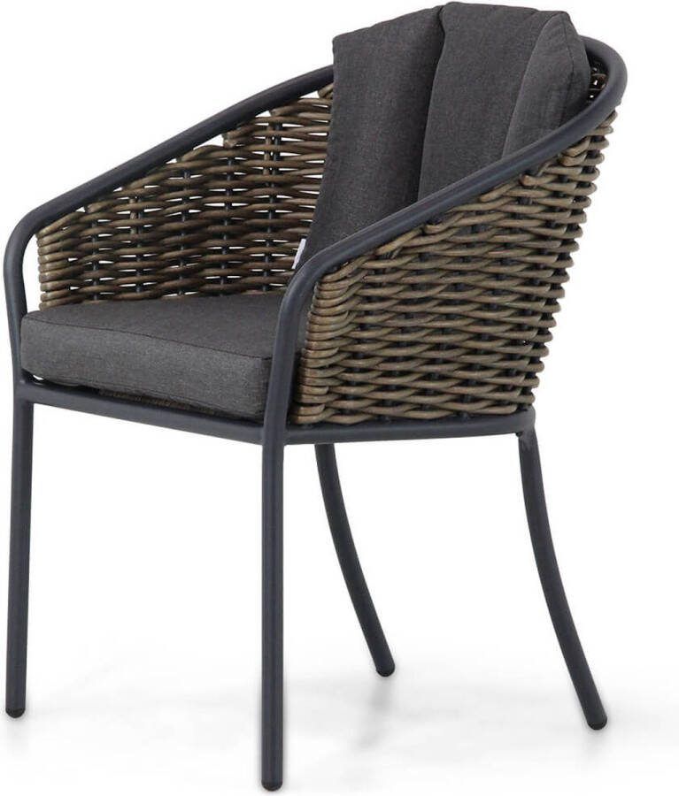 Santika Furniture Santika Tika Rockville 160 cm dining tuinset 7-delig