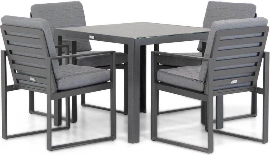 Santika Furniture Santika Zaga Varano 90 cm dining tuinset 5-delig