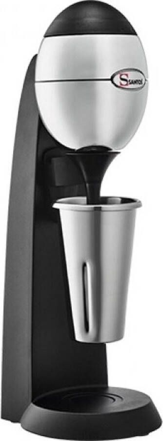 Santos Milkshaker 0.67L 2 Bekers (RVS+PC) 3 Roerstaven DRINK MIXER #54 Horeca