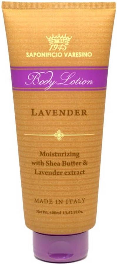 Saponificio Varesino Bodylotion Lavender Lavendel Vegan 400 ml