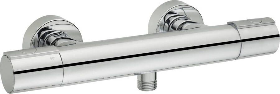 Saqu Dream Thermostatische Douchekraan 15 cm Cooled Body Chroom Thermostaatkraan
