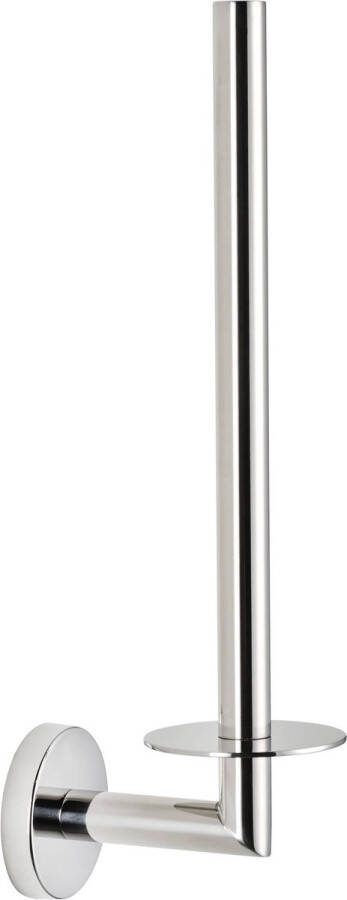 Saqu Nemo Reserverolhouder 7x9 8x27 7 cm Chroom WC Rolhouder Toiletrolhouder WC Papier Houder