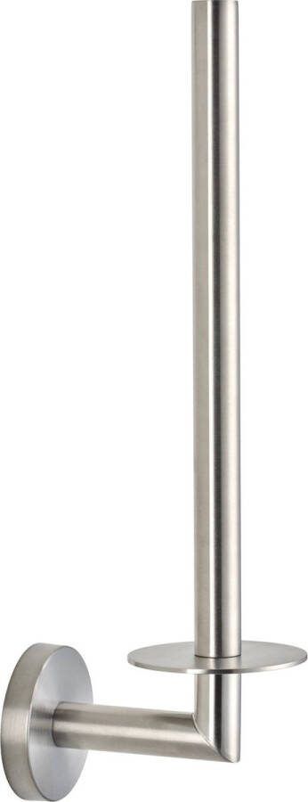 Saqu Nemo Reserverolhouder 7x9 8x27 7 cm RVS WC Rolhouder Toiletrolhouder WC Papier Houder