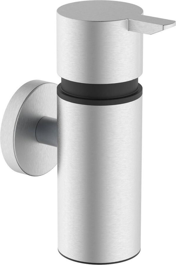 Saqu Nemo Zeepdispenser 90 ml RVS met Bevestigingsmateriaal 5 5x9 8x14 cm Zeeppompje