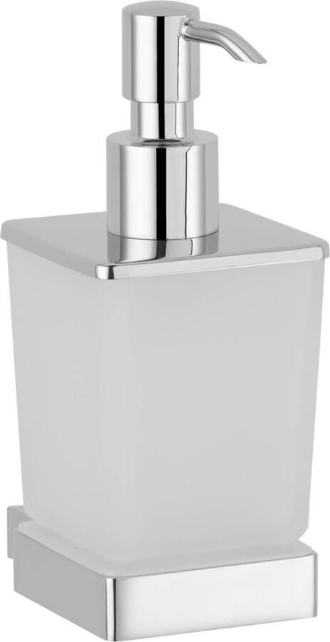 Saqu Soft square Zeepdispenser Chroom