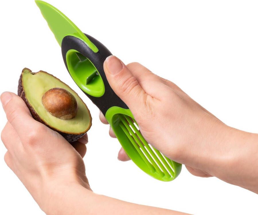 Sareva avocadosnijder 3-in-1 keukenhulpje