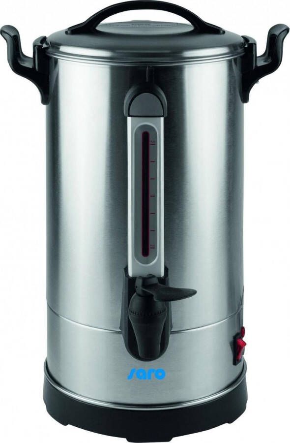 Saro RVS Koffie Percolator | 10 8 Liter | 49(h) x 26 Ø cm