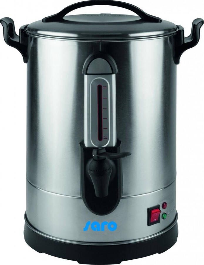 Saro RVS Koffie Percolator | 5 1 Liter | 43 5(h) x 20.5 Ø cm