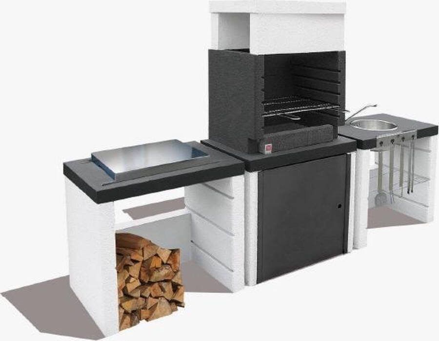 Sarom Fuoco Betonnen barbecue Buitenkeuken Hercules