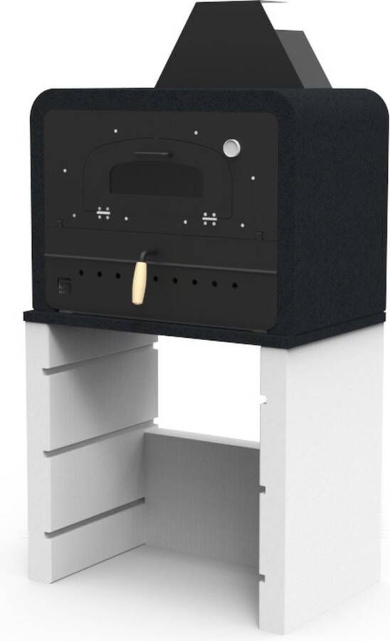 Sarom Fuoco Betonnen pizzaoven Isabella 80 x 51 5 x 154 cm