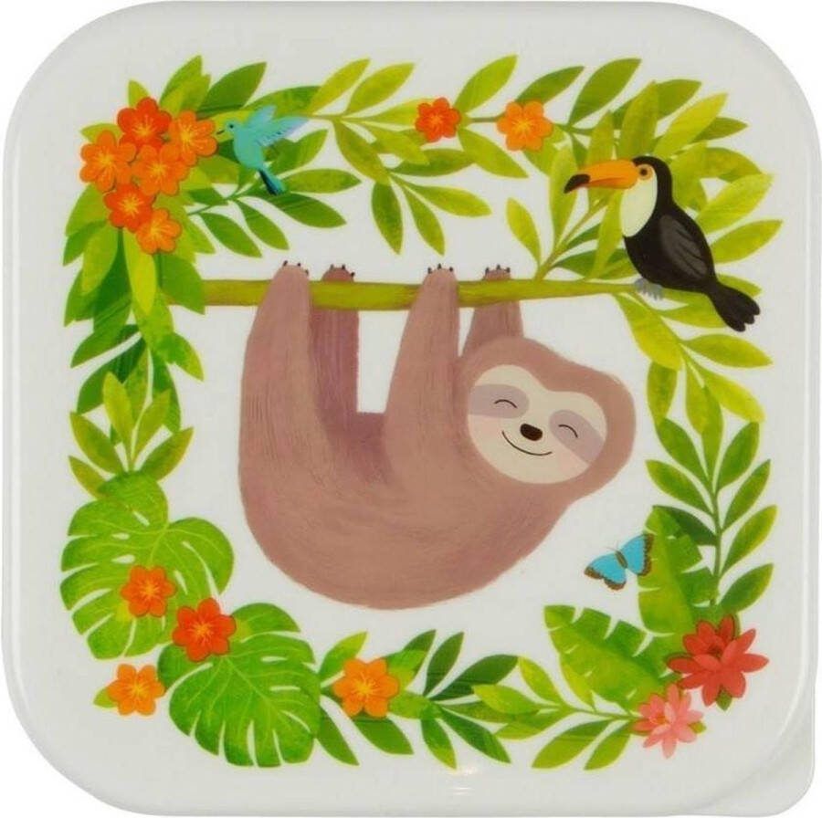 Sass & Belle Lunchtrommel Sloth and Friends Sass&Belle